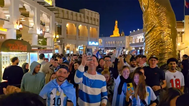 banderazo en apoyo a Colapinto