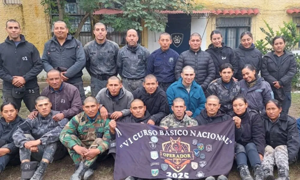 Capacitación K9 en Jujuy