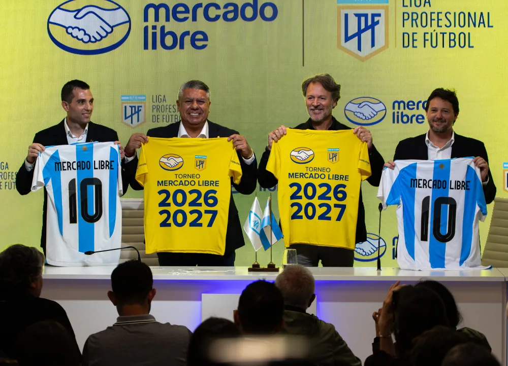 Mercado Libre será Naming Sponsor de la Liga Profesional para los torneos 2026 y 2027. 2