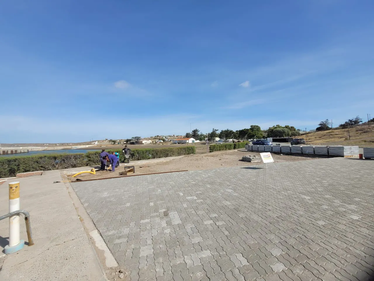 Ultima etapa del paseo costero