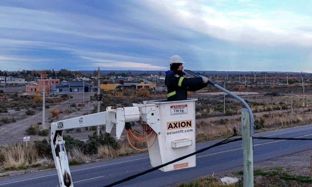 Rawson instala luces LED en la zona de chacras