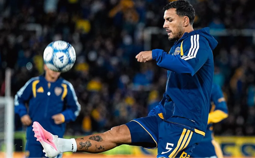 Leandro Paredes. Foto Club Boca Juniors Oficial.