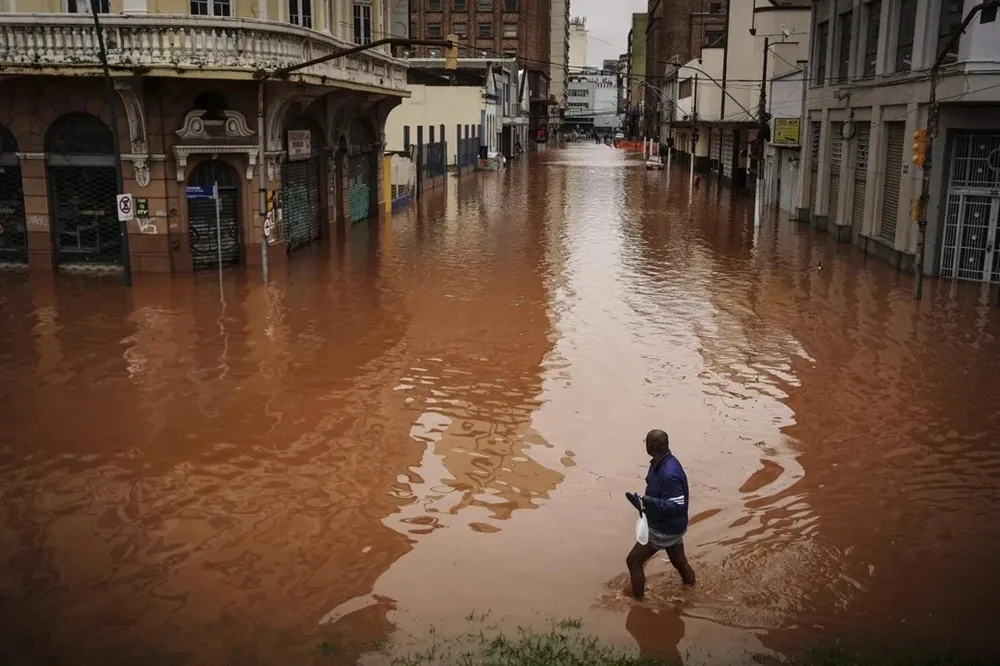 Inundaciones en Brasil (Foto: Noticias Argentinas)