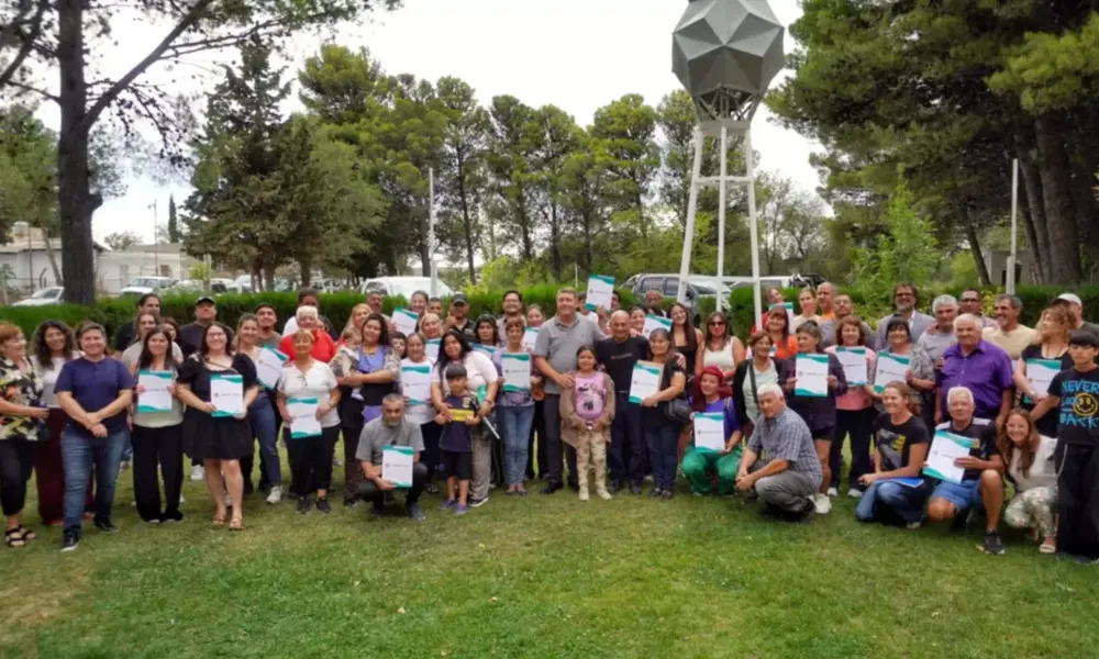 entrega de títulos de propiedad