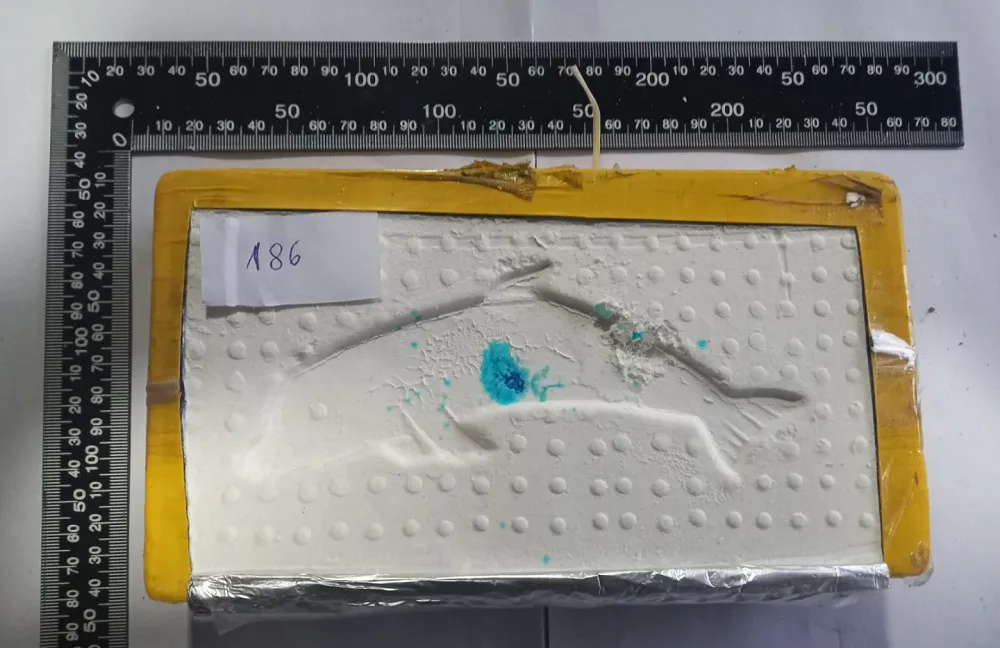 194 kilos de cocaina ocultos en un vehículo