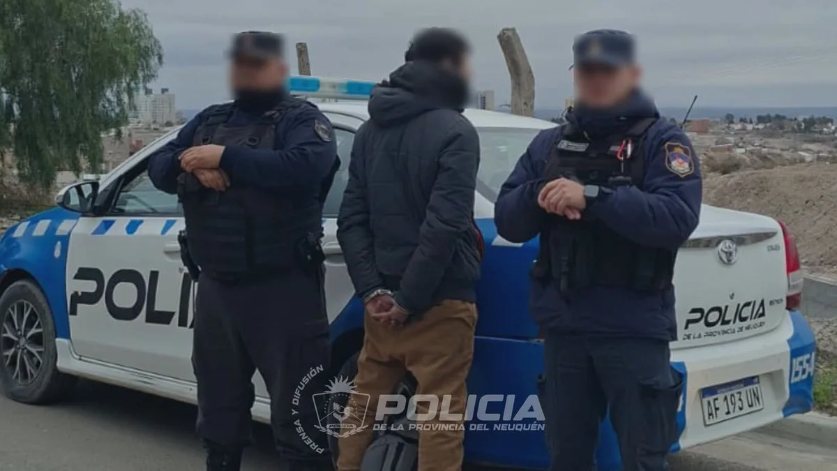 Detenido en Neuquén