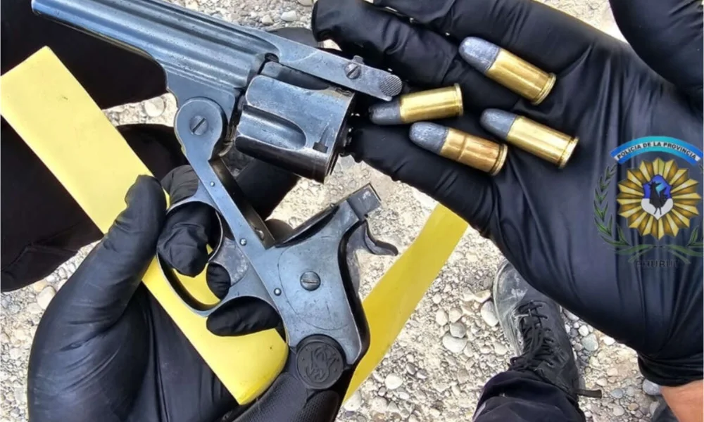 arma secuestrada