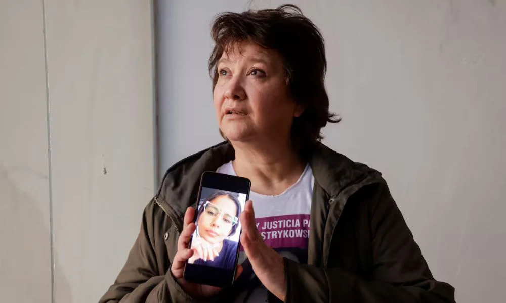 Gloria Romero, madre de Cecilia. Foto Santiago Filipuzzi / LA NACION