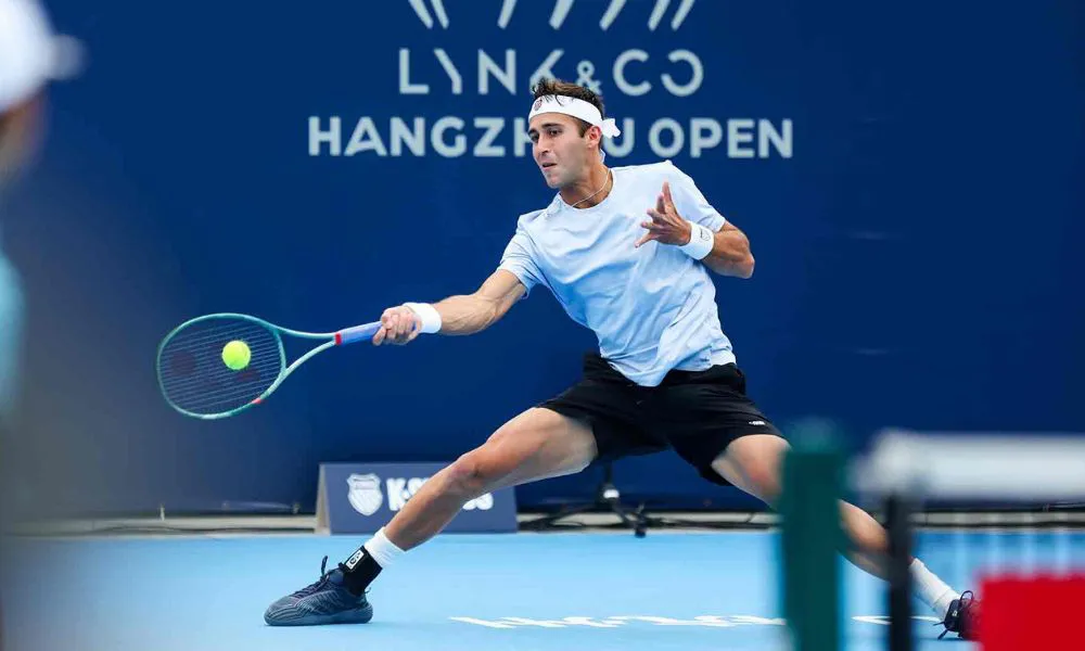 Tomás Etcheverry. Foto: Hangzhou Open / ATP Tour