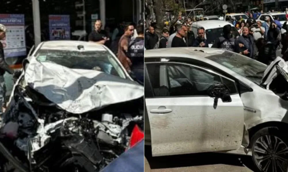 Conductor atropello a 35 personas en Córdoba