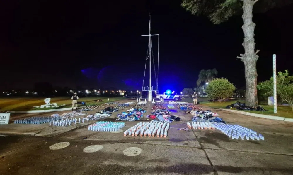 Incautan millonario contrabando en Concordia tras un ataque armado en el río Uruguay