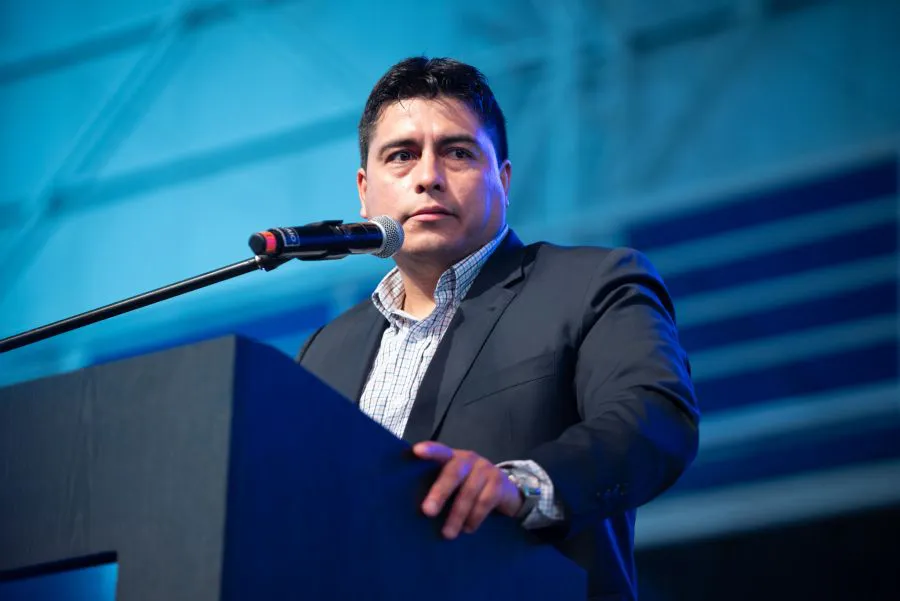 Claudio Vidal, gobernador de Santa Cruz