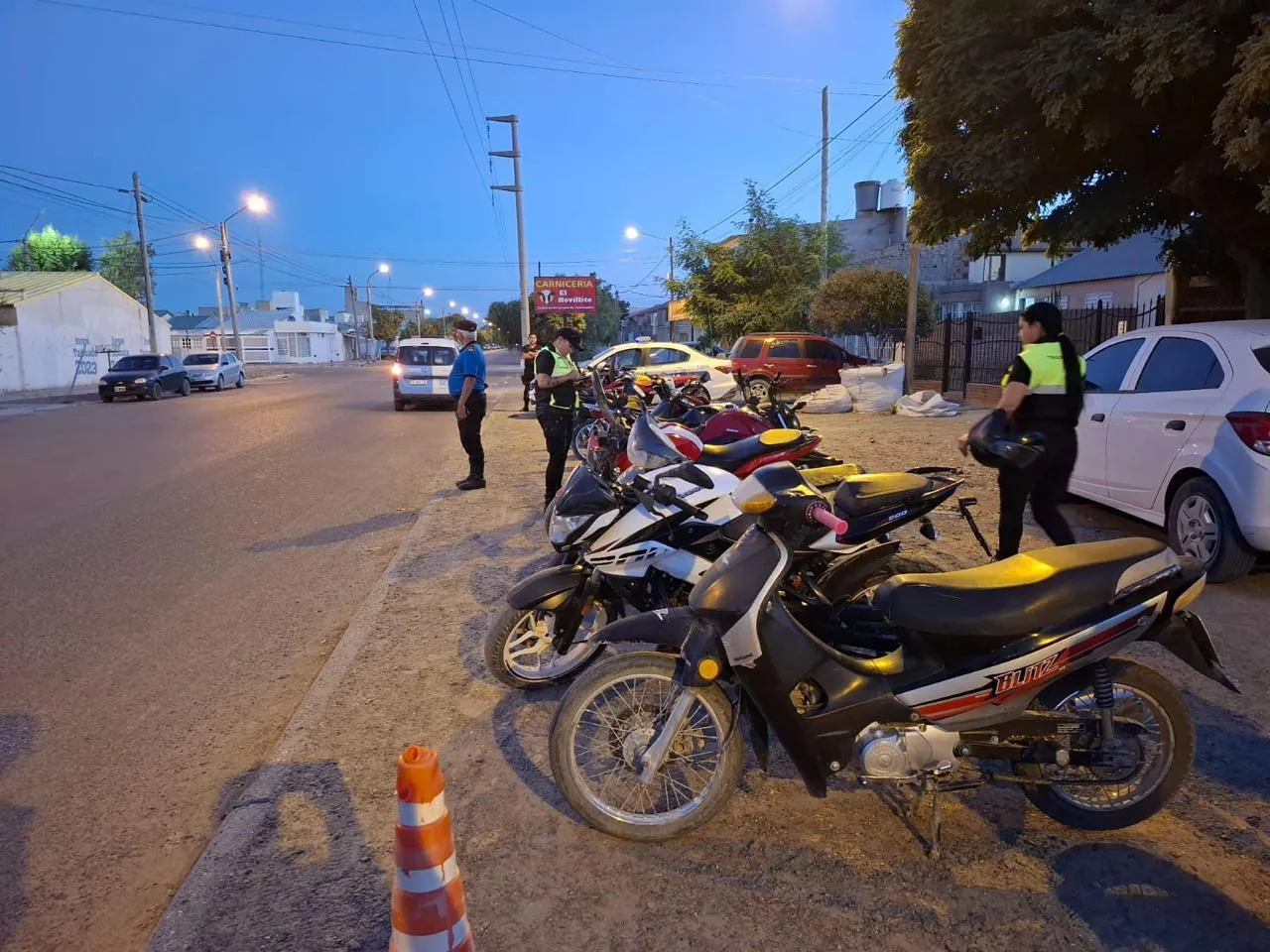 Motos secuestradas
