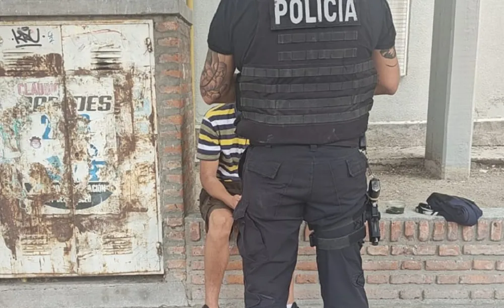 detenido con droga