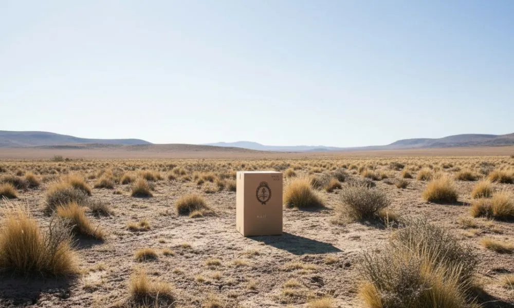 Urna en la espeta patagónica imagen ilustrativa generada por LA17