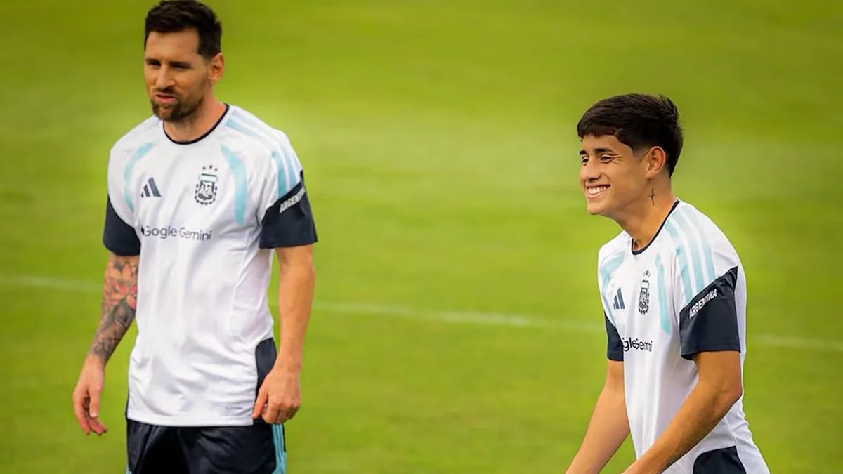 Messi y Aranda