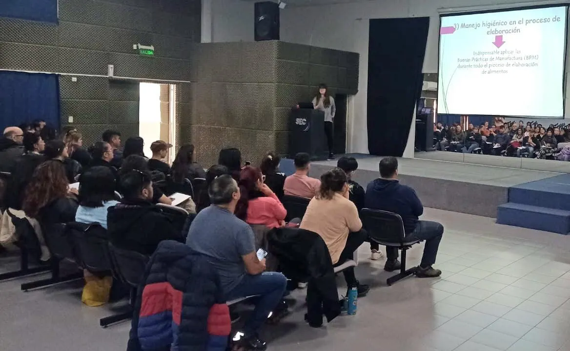 Finalizo curso de manipulacion de alimentos