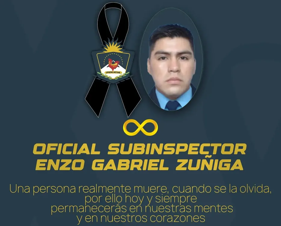policia fallecido