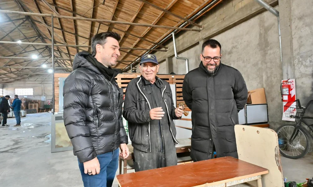 Recorrida por el nuevo módulo de la planta de tratamientos de residuos en Esquel
