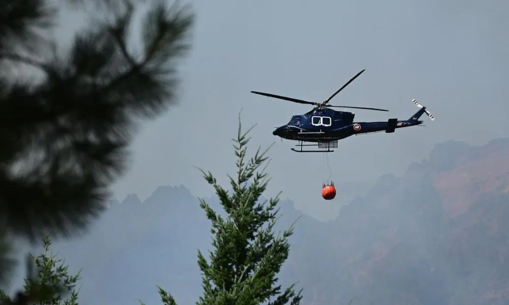 Incendio en Puerto Patriada