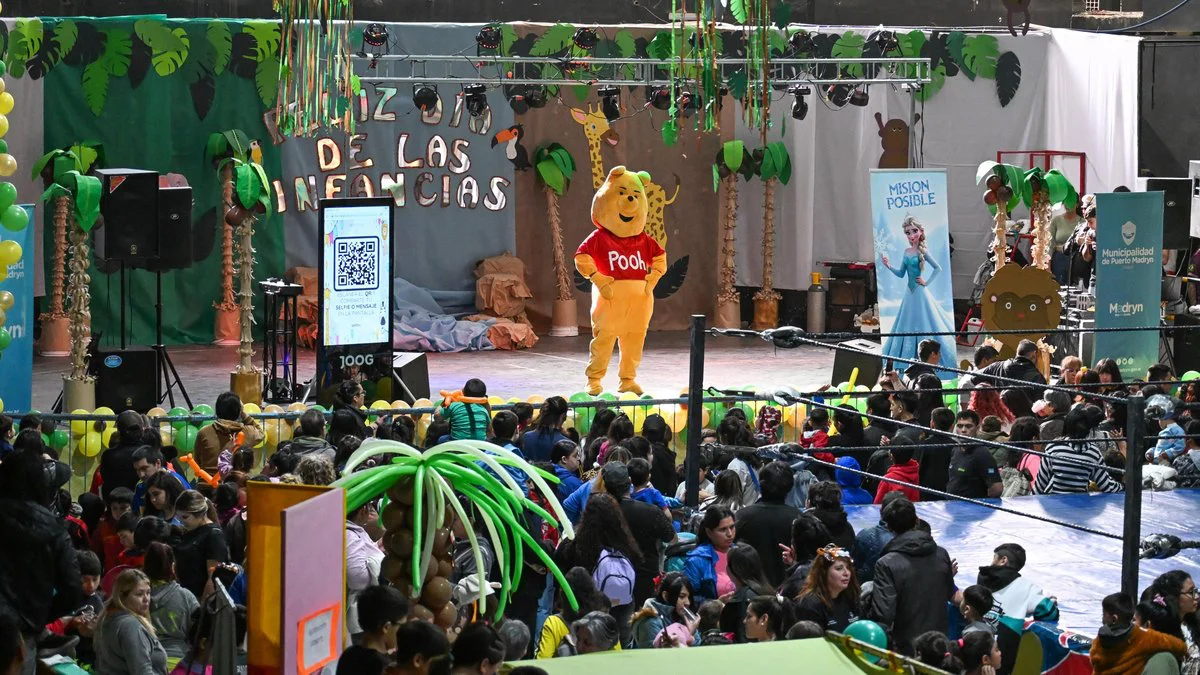 Día del Niño en Madryn. Foto Prensa Municipalidad de Puerto Madryn