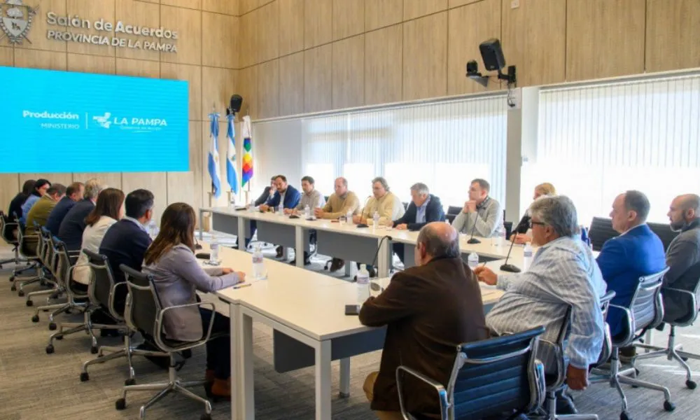 Reunión por barrera sanitaria en La Pampa