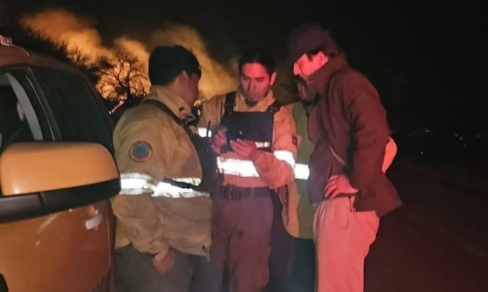 Incendio en Salta