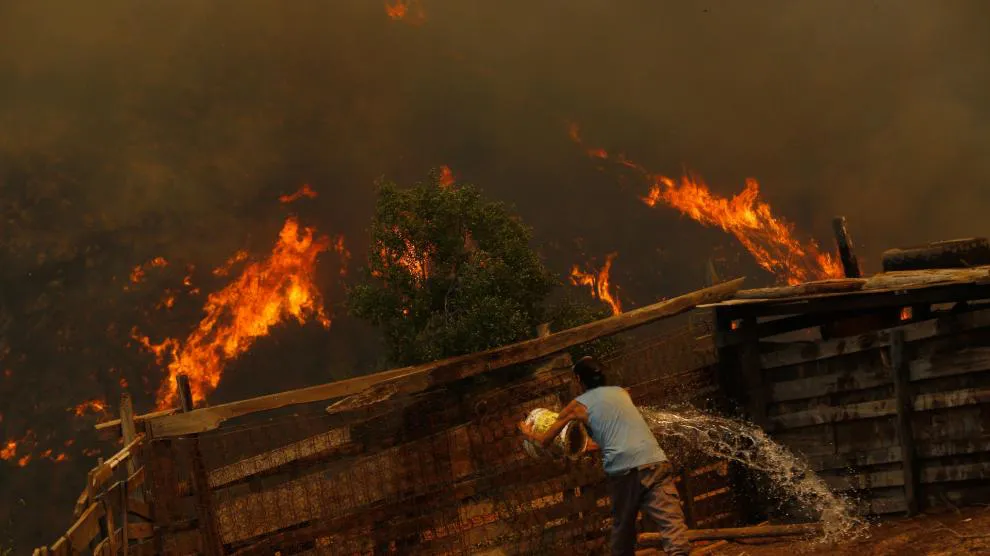 Incendio en Viña del mar 