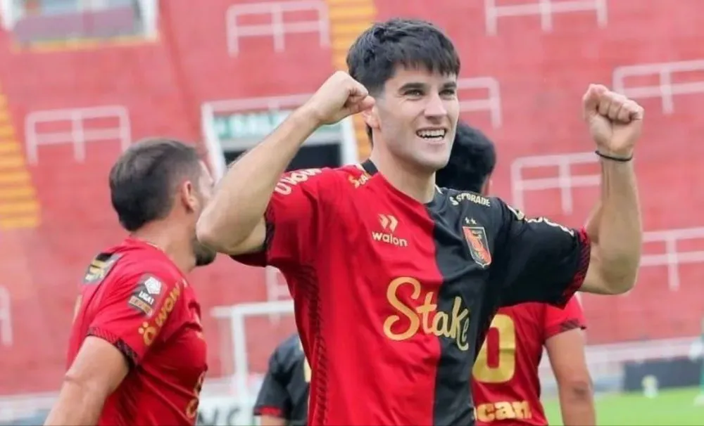 Gregorio Rodríguez, extremo de 26 años, se sumó a San Lorenzo