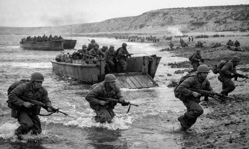 Malvinas ejercicios previos en Península Valdés imagen ilustrativa generada por La17