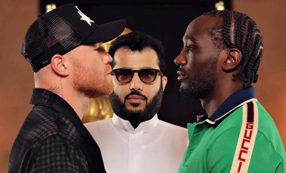 Canelo Álvarez y Terence Crawford