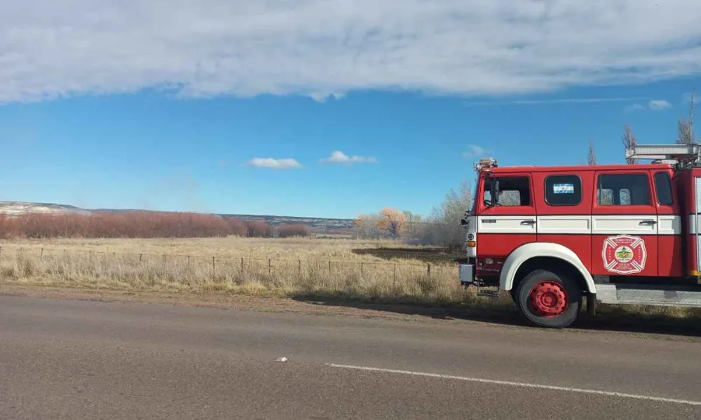 Incendio en ruta 7
