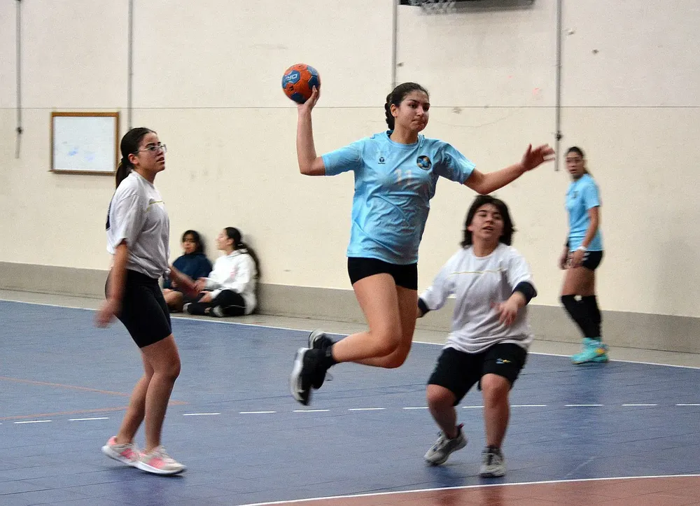 SE CERRÓ LA SEMANA DE LOS JUEGOS EVITA CON EL HANDBALL