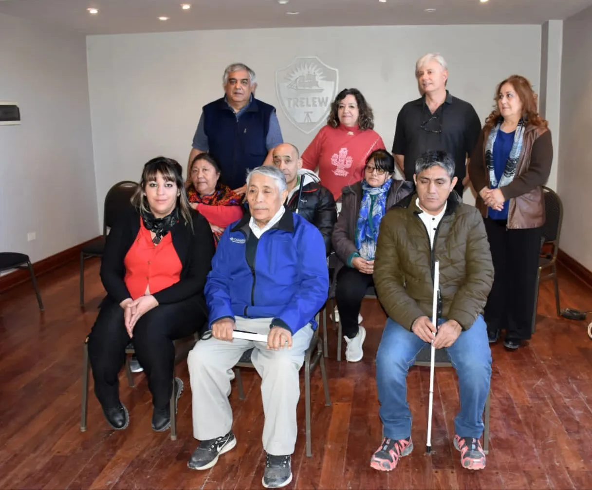 Taller para ciegos y disminuidos visuales Trelew 1