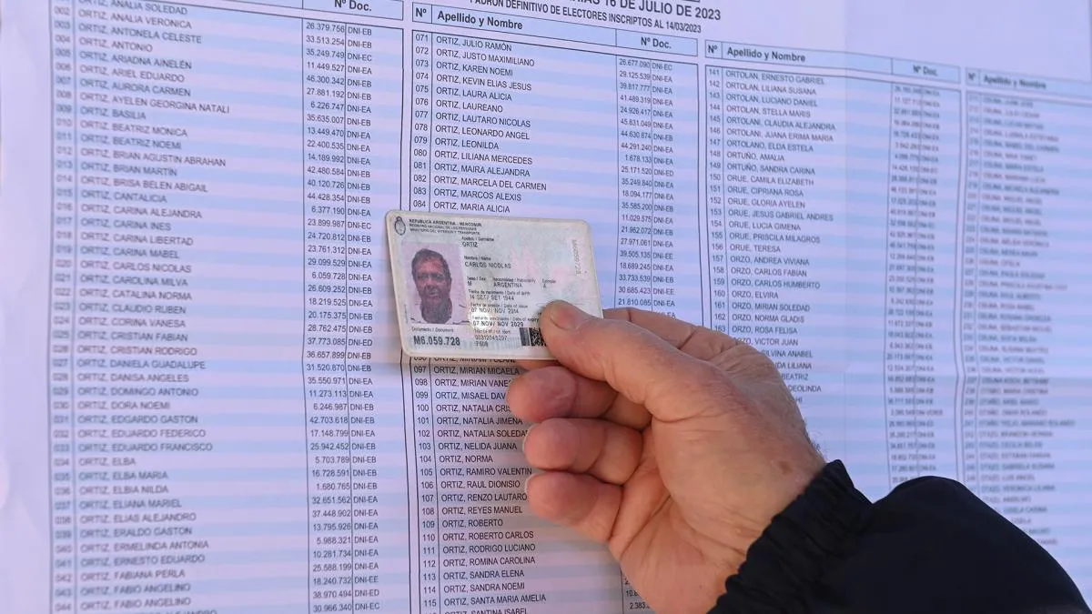 DNI HABILITADOS PARA VOTAR