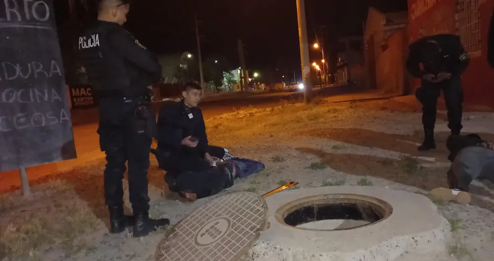 Robo cables Trelew policía 1