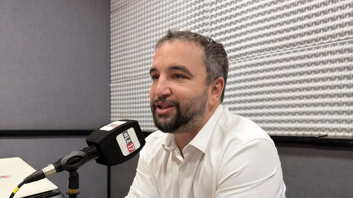 Hernán Tórtola en los estudios de #LA17