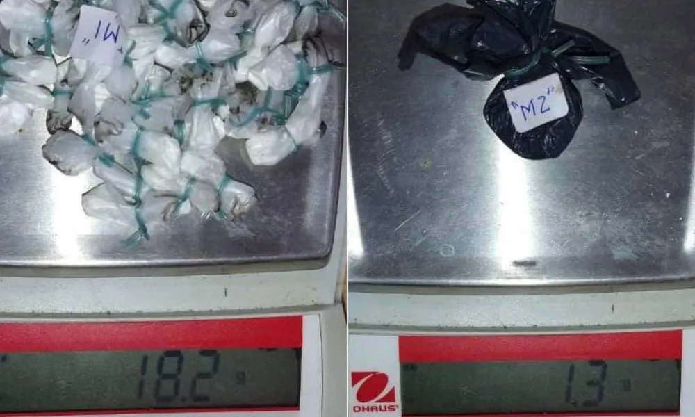 Sorprenden a una menor con drogas