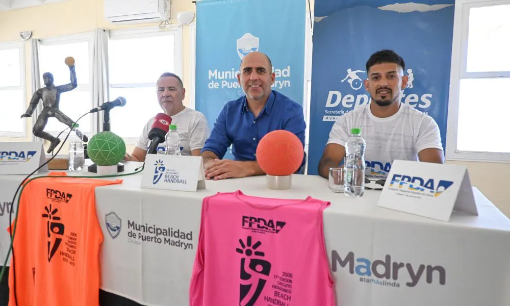 Puerto Madryn abrirá el Circuito Patagónico de Beach Handball
