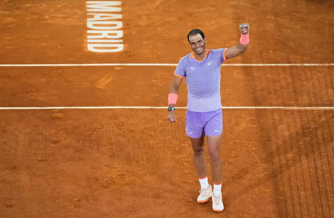 RAFA NADAL DEMOSTRÓ QUE SIGUE INTACTO