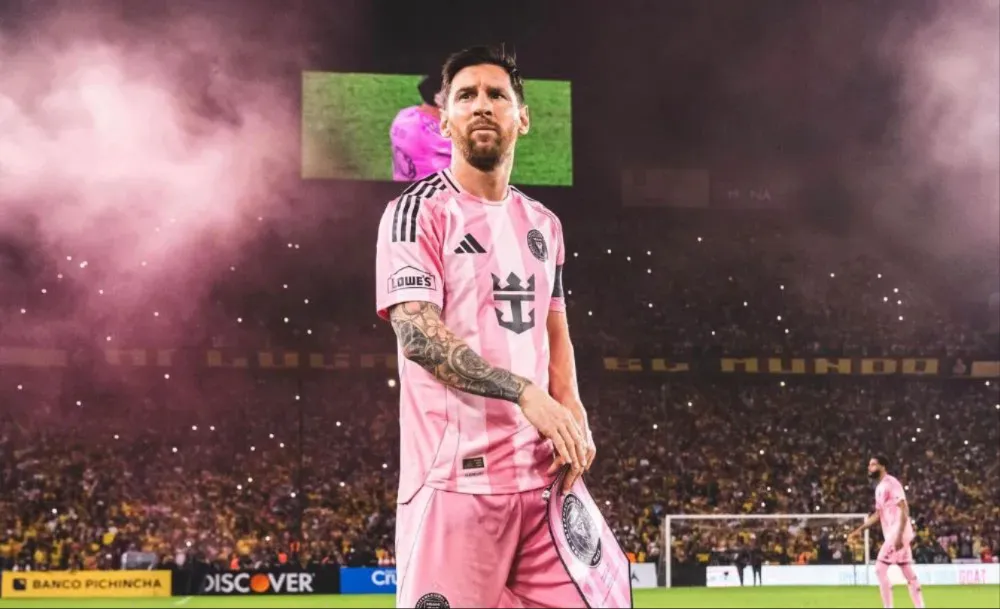 Inter Miami empató 2-2 ante Barcelona de Guayaquil en un partido cargado de expectativa