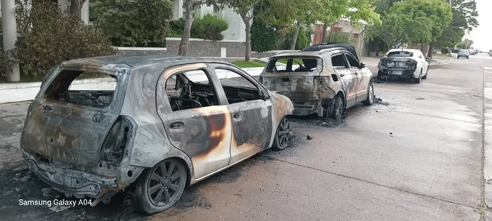 quema autos