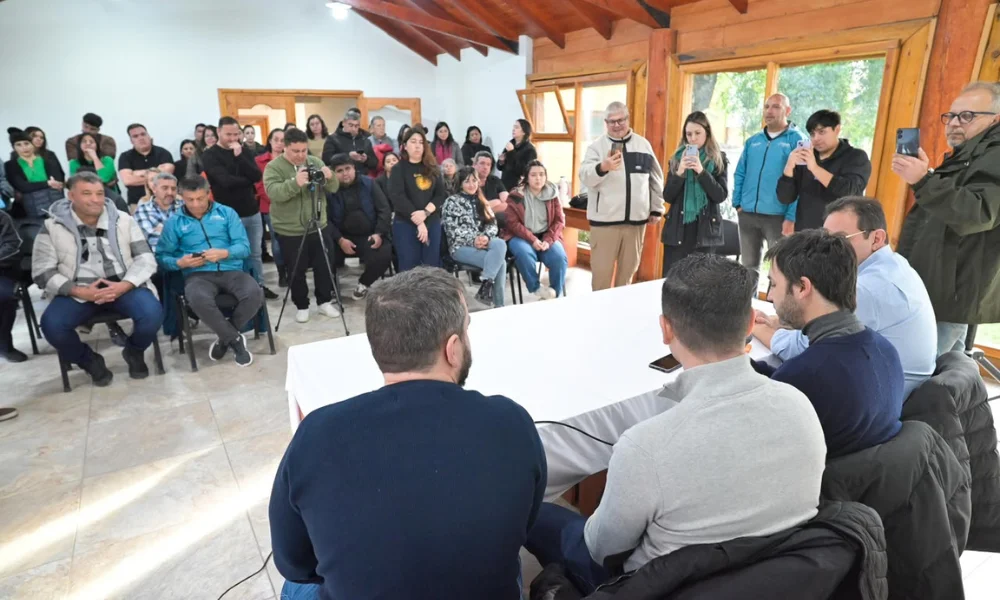 Acto en Lago Puelo