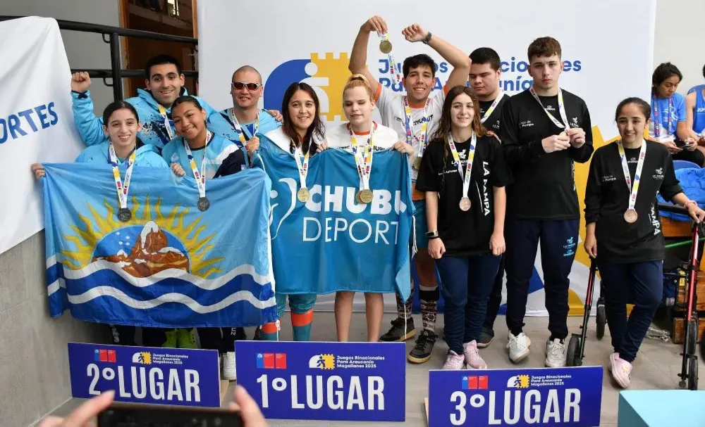 La provincia logró el título en natación adaptada en los Juegos Para Araucanía 2025