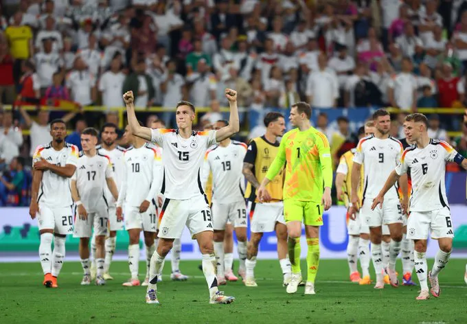 Alemania elimino a Dinamarca