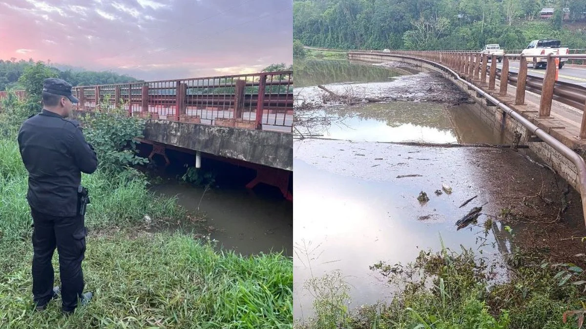 Bajó el nivel de los ríos en Misiones