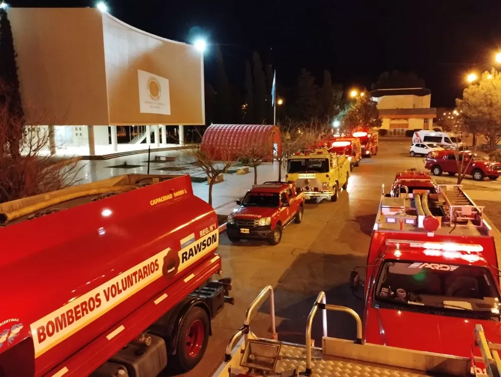 bomberos en la legislatura