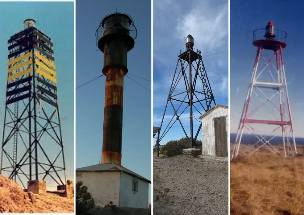 Faros de Chubut a reparar por el Gobierno Nacional