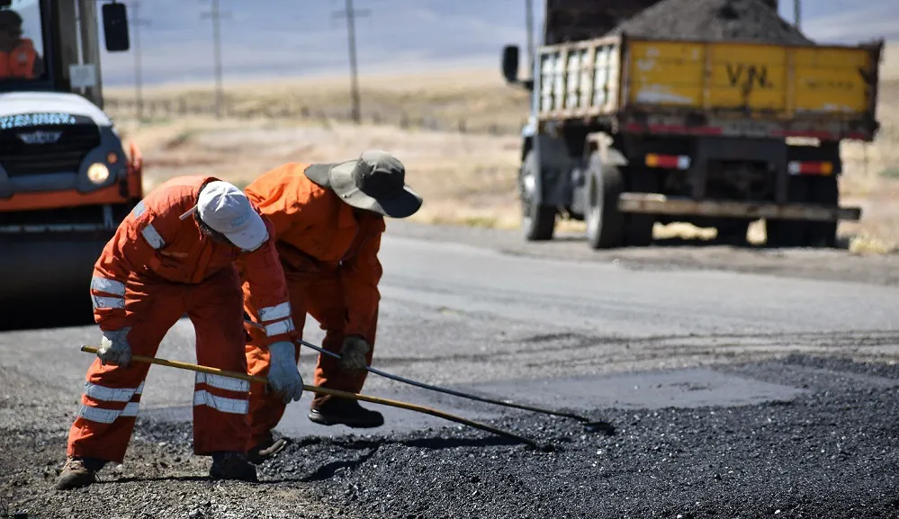 Mantenimiento en las Rutas Nacionales de Chubut