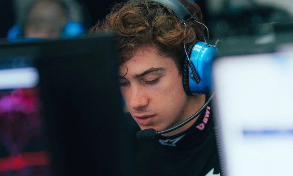 Franco Colapinto. Foto @AlpineF1Team